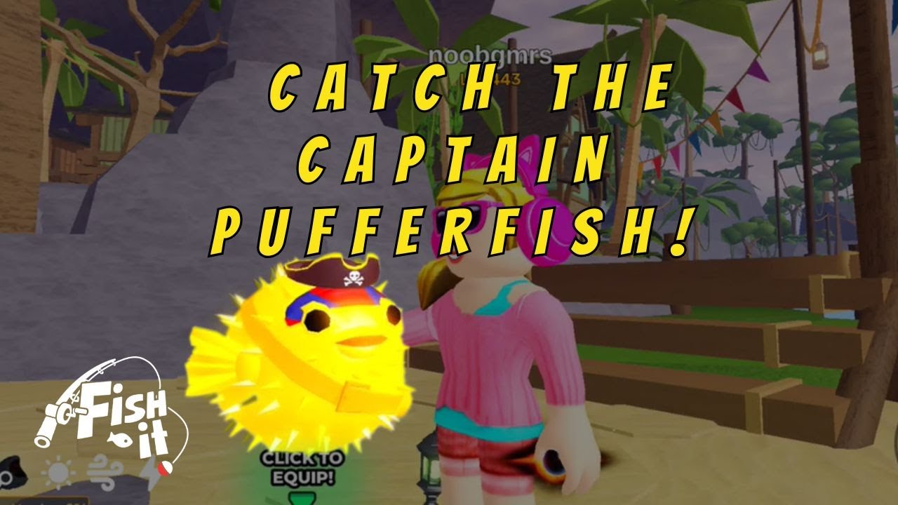 БЕЗУМНЫЙ СЕКРЕТНЫЙ УЛОВ! - Как поймать рыбу-капитана Паффера в игре Fish It Roblox