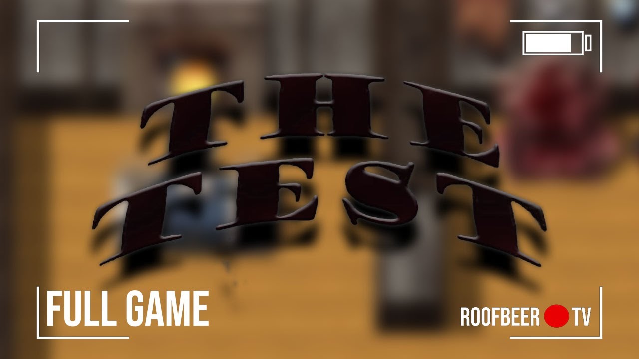 The Test | Full Game Walkthrough | No Commentary Horror Gameplay