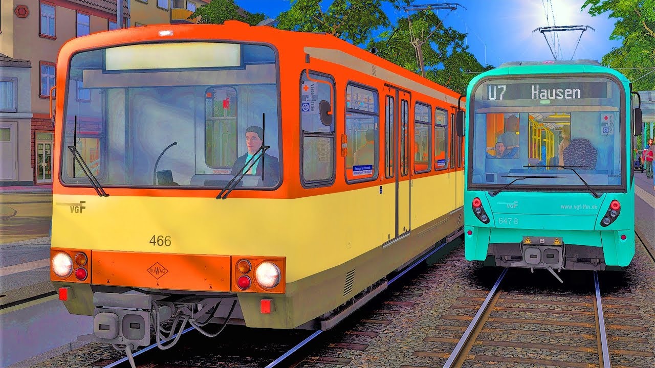 TS 2019 U-Bahn Frankfurt 2 - TRAIN SIMULATOR 2019 | U7 Hausen - Enkheim | Duewag U3 Orange