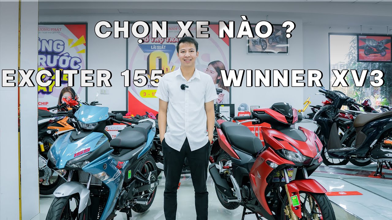 So sánh Exciter 155 và Winner X V3 Xe nào đáng mua hơn? | Thanh Vương Phát