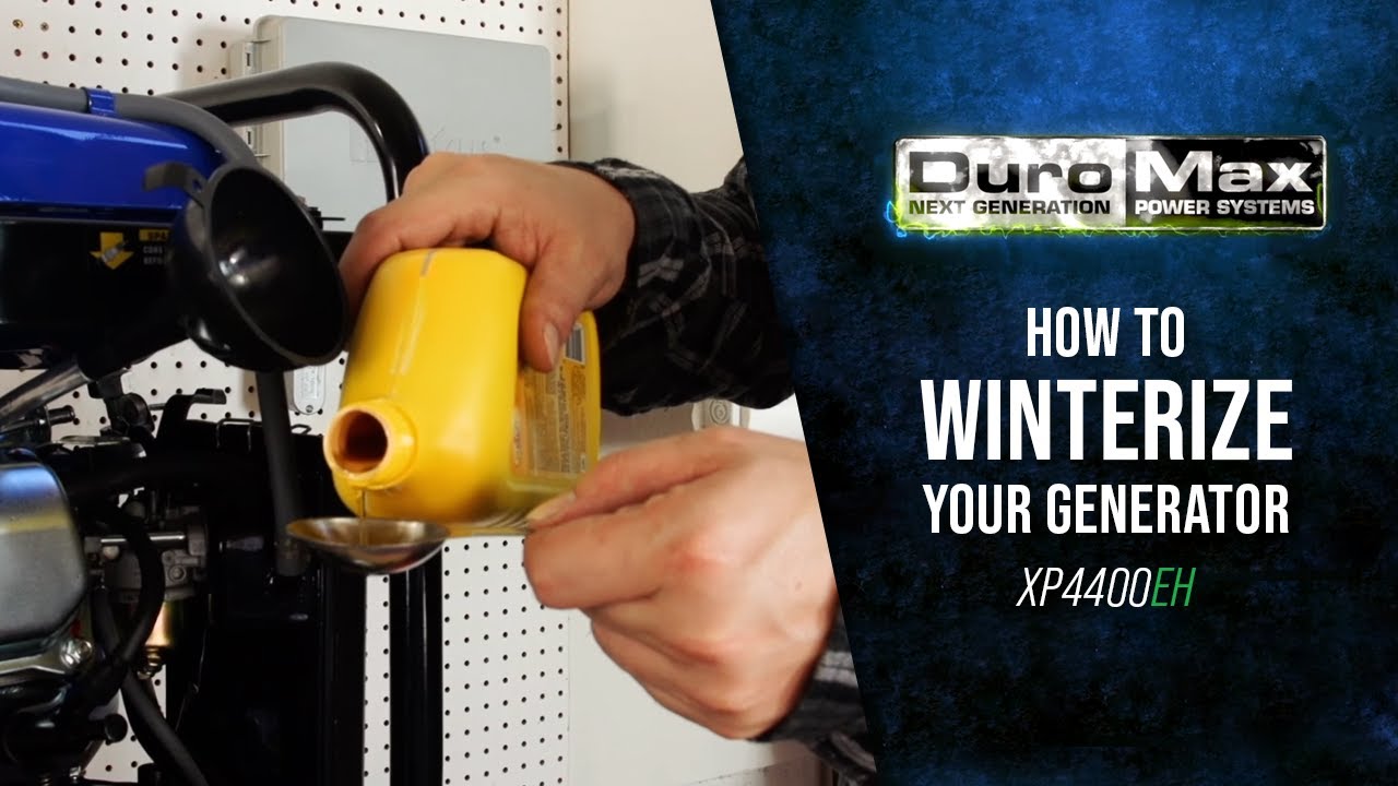 Как подготовить генератор DuroMax к зиме: DuroMax 4400EH