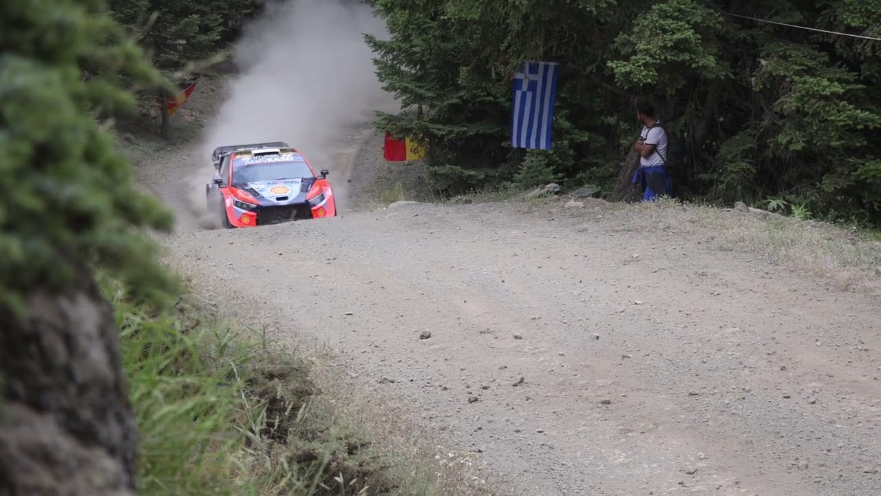 28.6.2025 WRC EKO Acropolis Rally - Tanak/Jarveoja - jump