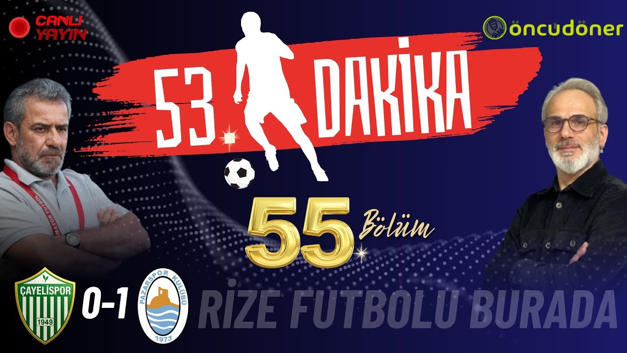 Çayelispor 0-1 Pazarspor / 53. Dakika (2. Sezon - 55. Bölüm)