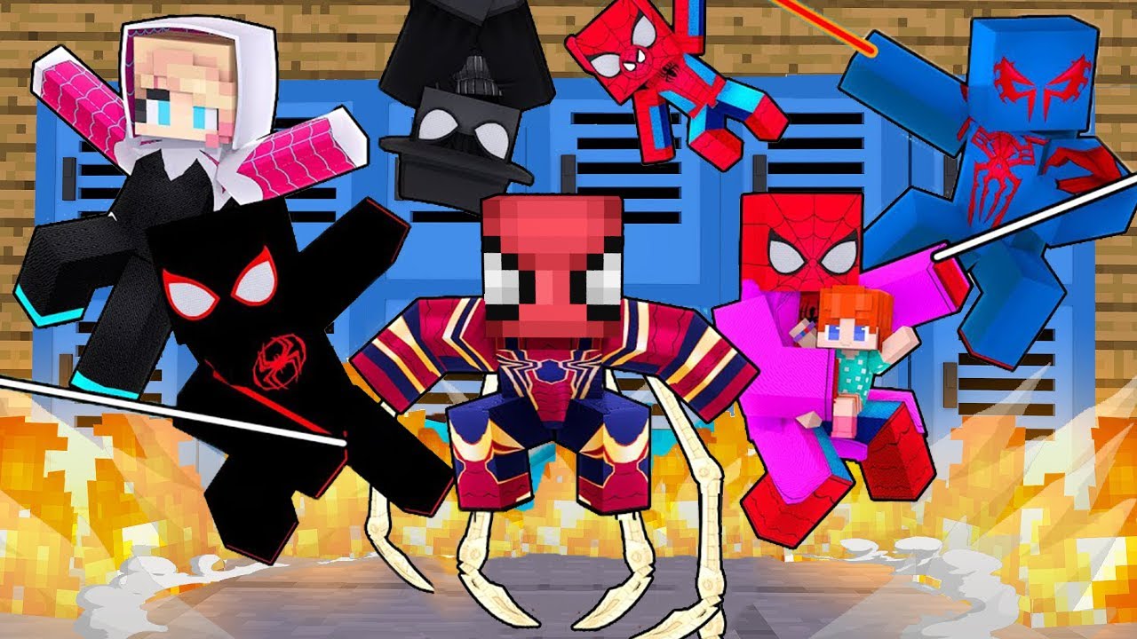 ÖRÜMCEK ADAM 1 SAATLİK ÖZEL BÖLÜM😱 - Minecraft