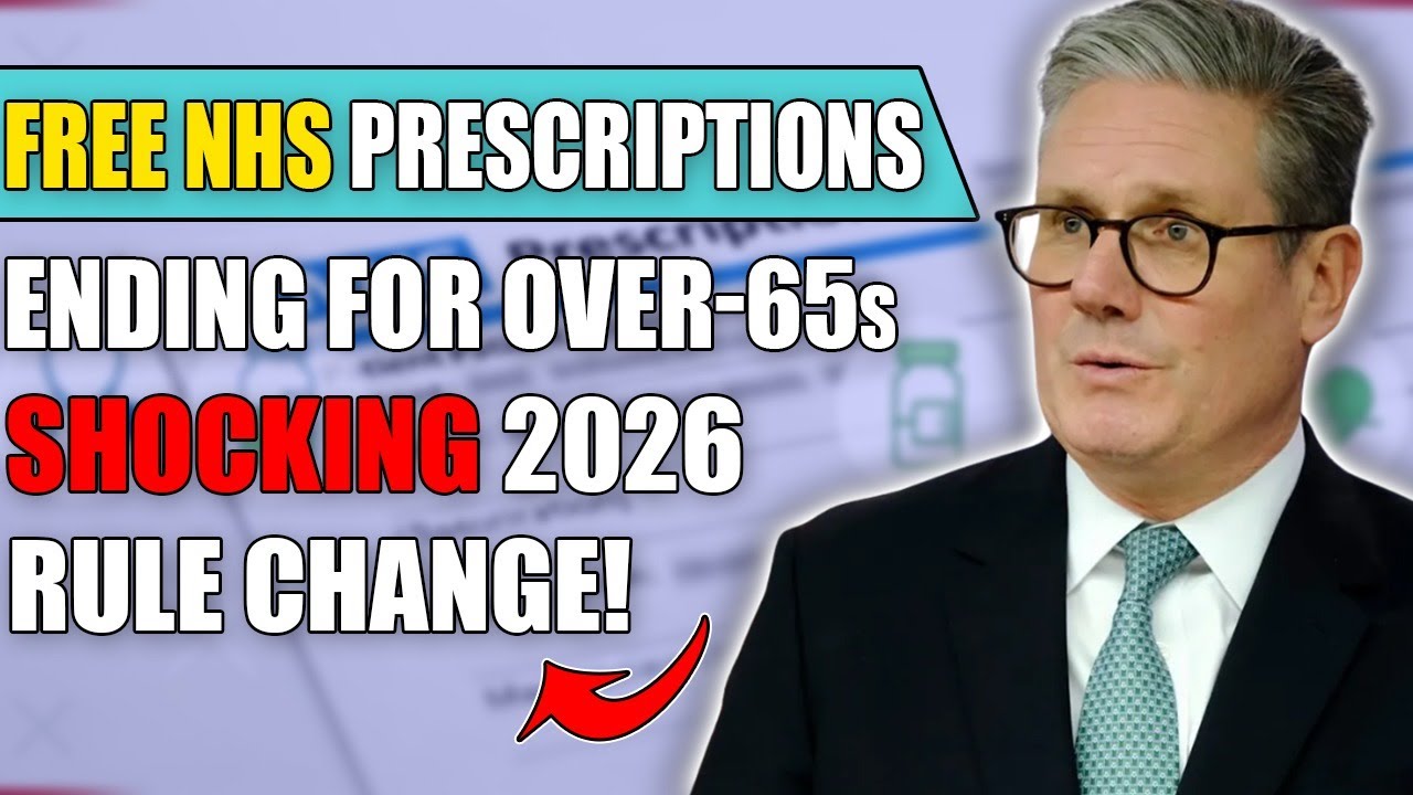 Free NHS Prescriptions Ending for Over-65s? Important 2026 Rule Change!