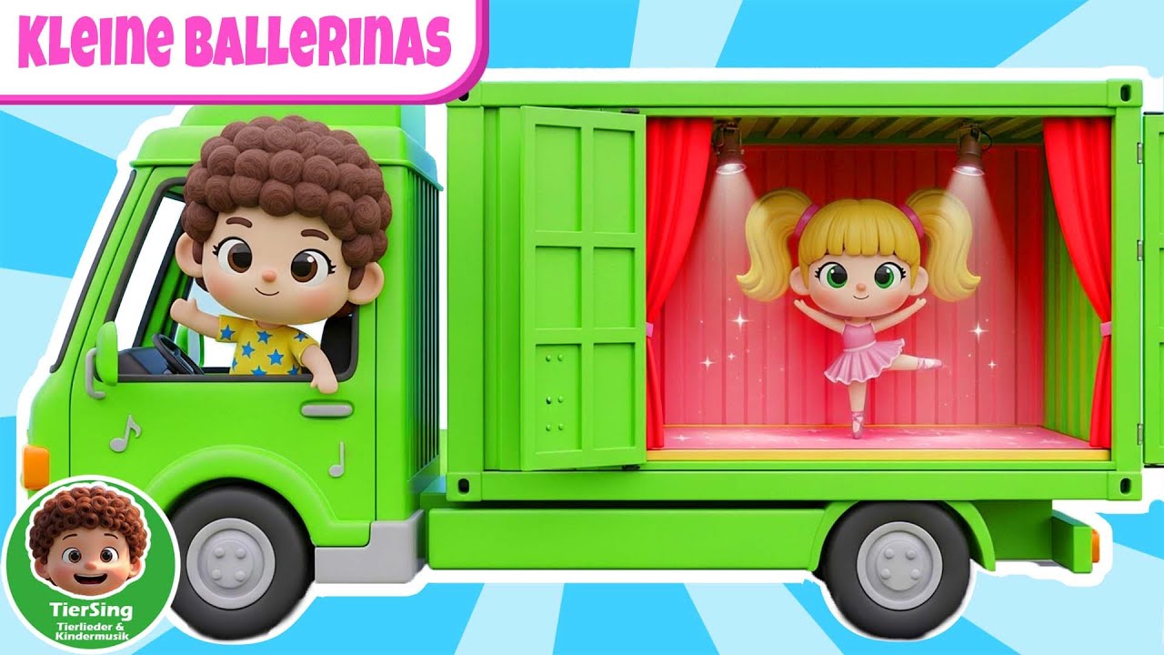 🎵 Kleine Ballerinas 💃✨ &ndash; Tanzen & Drehen im Ballet 🎵 TierSing &ndash; Kinderlieder & Lernlieder