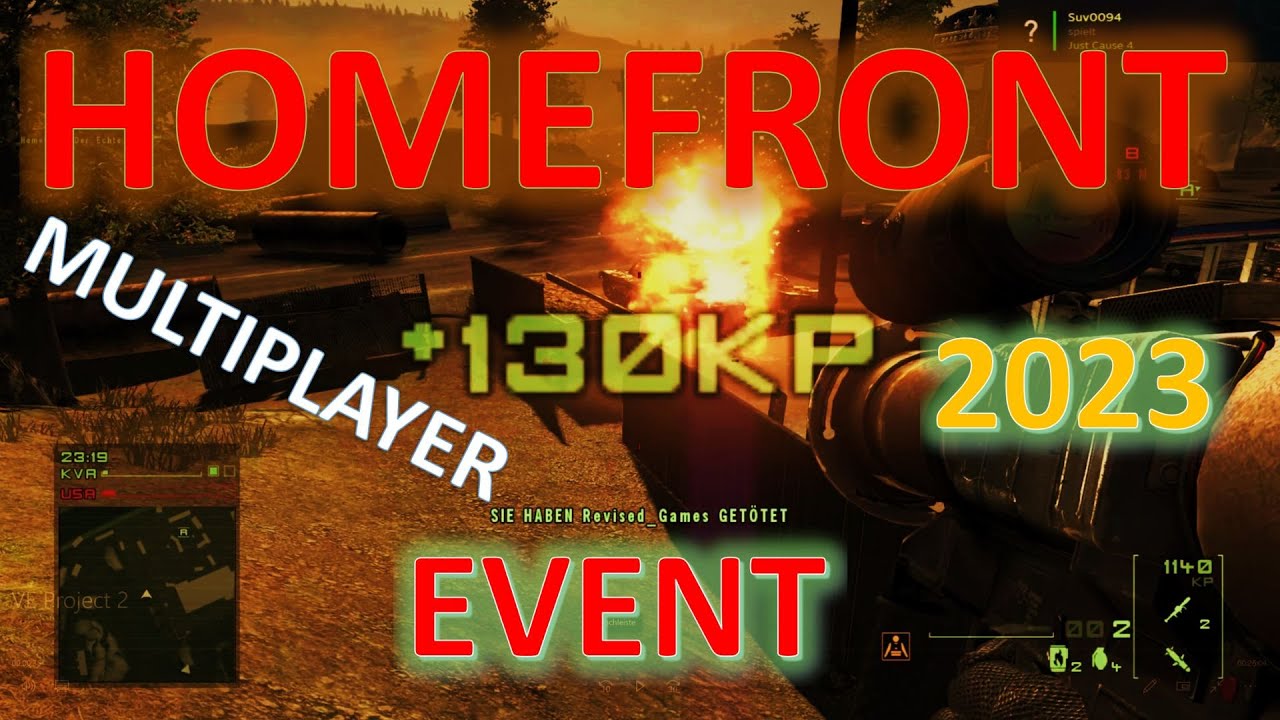 Helicopter OP - Action | 🔥 HOMEFRONT Multiplayer Event (11th) | Part 6 + 7 | 4K | On PC in 2023
