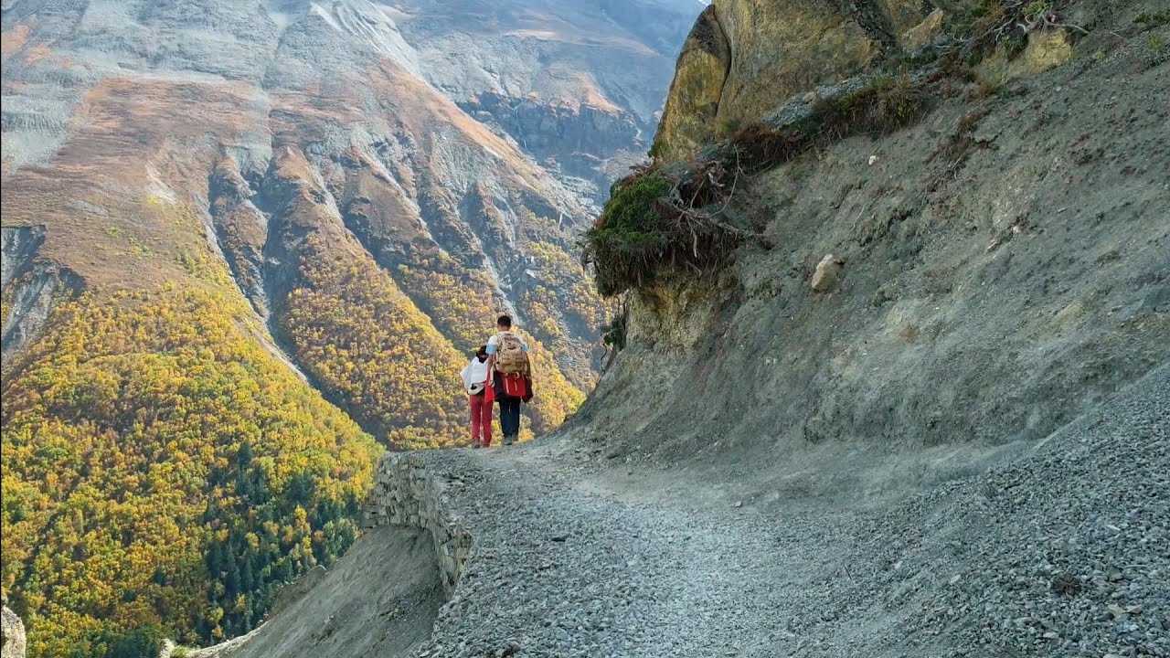 Tilicho lake trekking full route from beshi sahar to tilicho lake