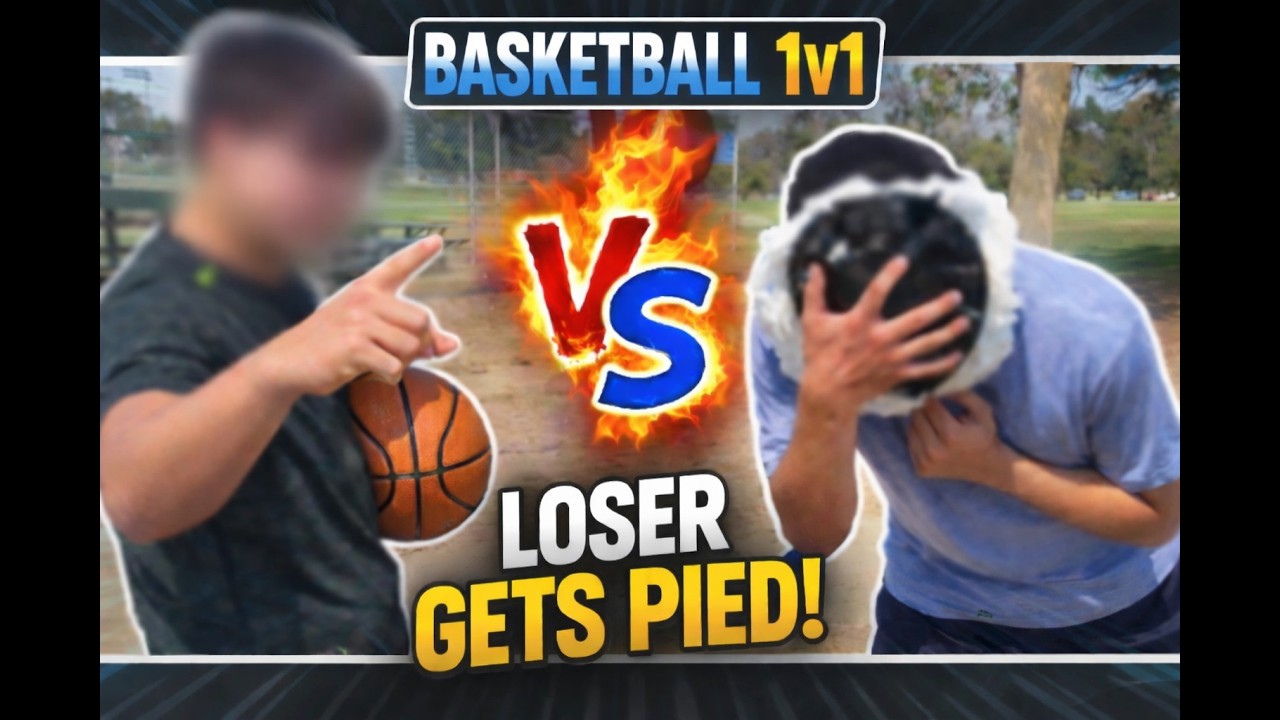 Basketball 1v1!!! Loser Gets Pied!!! *Remastered*