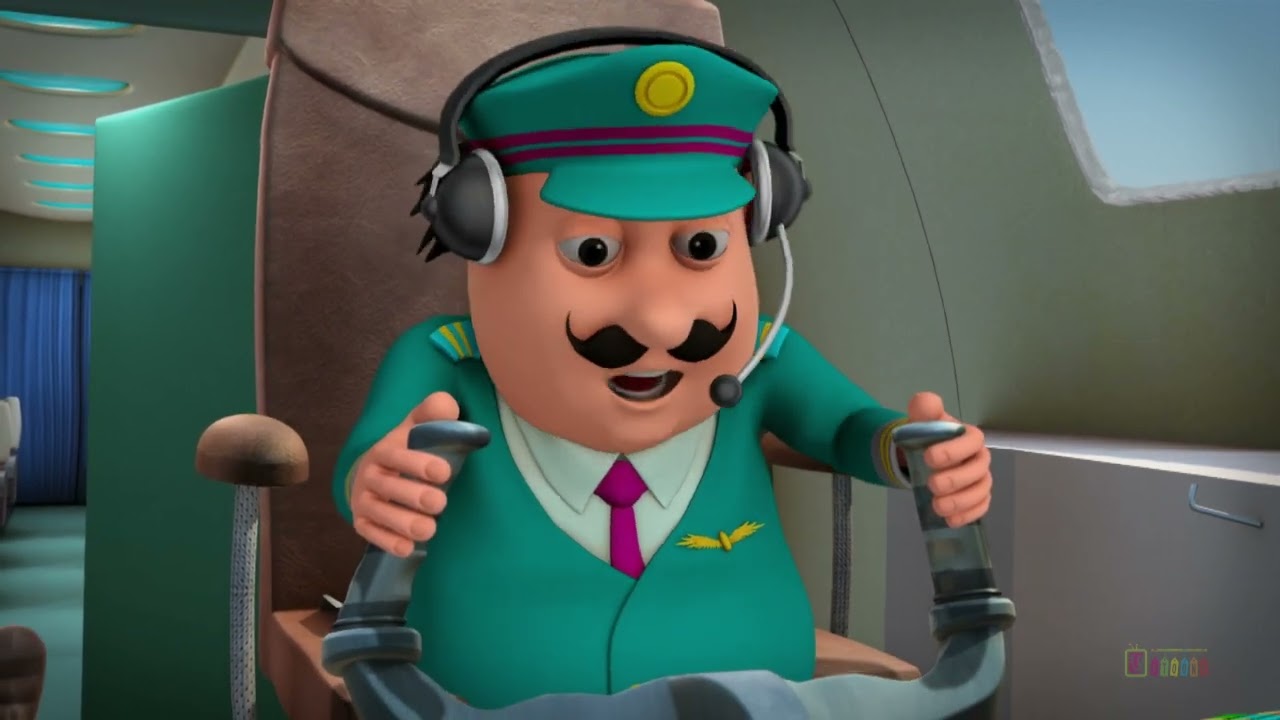 Motu Patlu Series Eps 300A Full Versi - Pesawat Motu Patlu | Itoonz | Animation