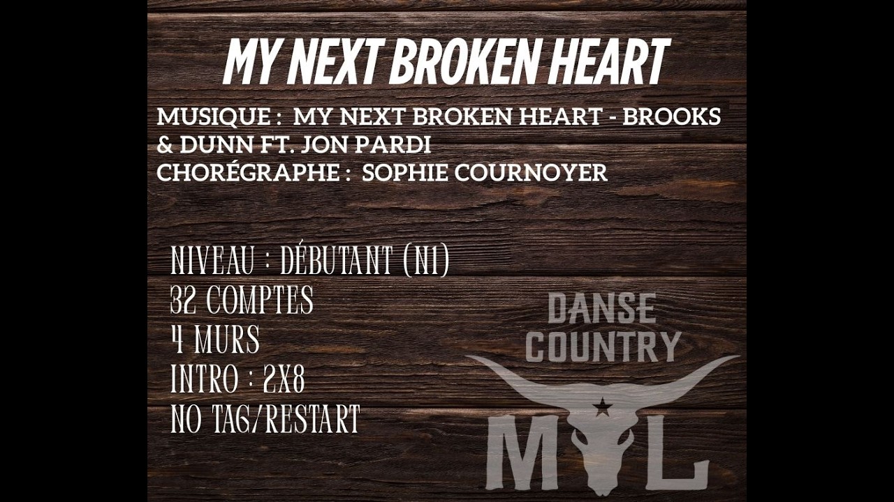 My next broken heart [en musique]