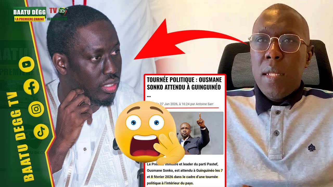 🚨URGENT :Mandat de dépôt contre Pape Malick Ndour  Bah Diakhaté révèle pourquoi Ousmane Sonko a peur