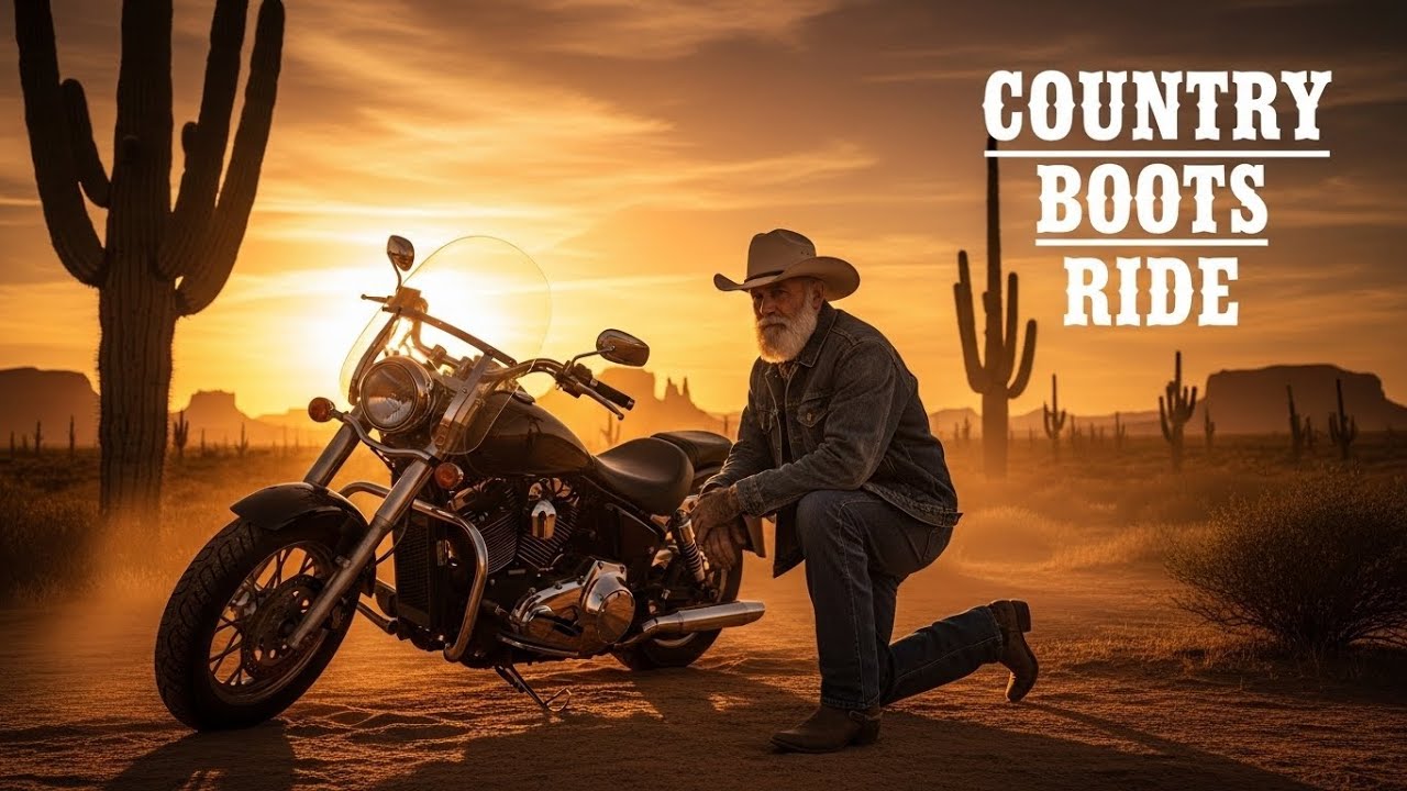 Open Road Therapy — Cinematic Country Music Motorcycle Ride