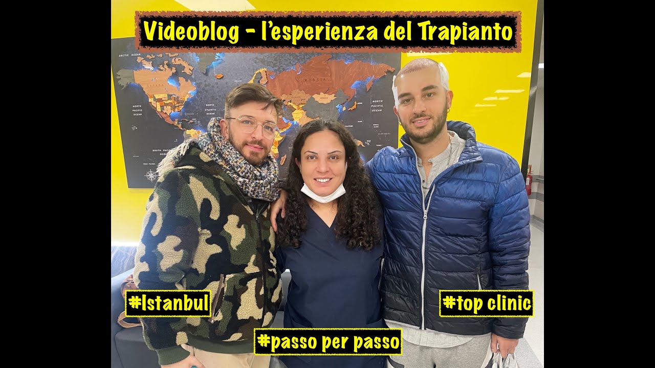VIDEOBLOG - Viaggio completo in TURCHIA per il TRAPIANTO di capelli del mio amico (tutti i passaggi)