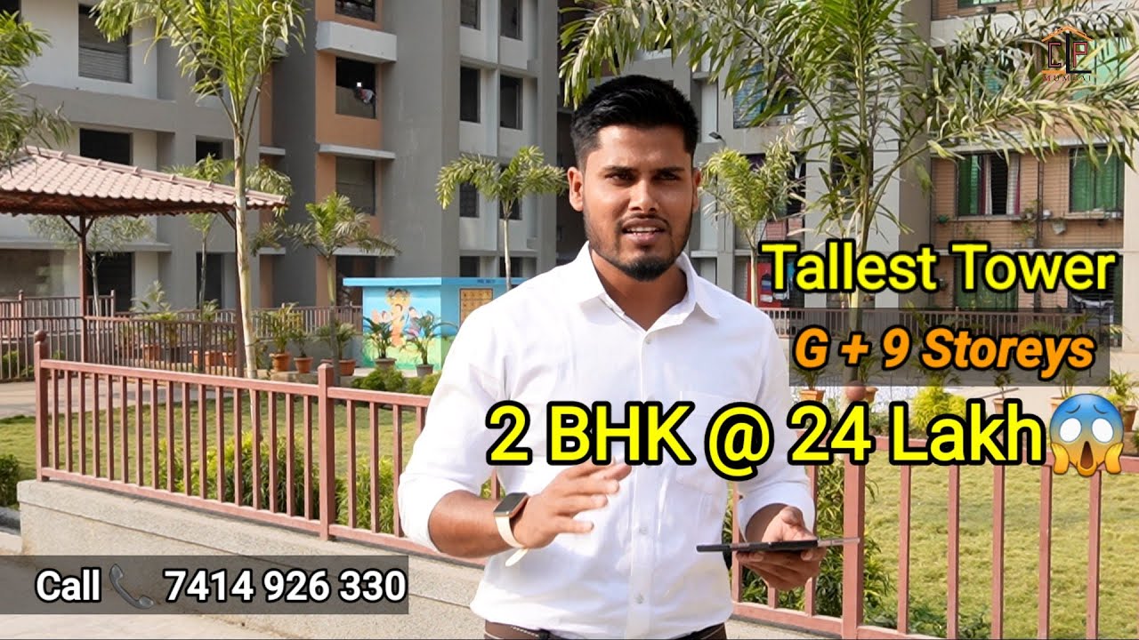 Tallest Tower In Neral - By Hafiz Contractor || 2BHK 24 Lakh All Inclusive 🔥 📞 7414926330