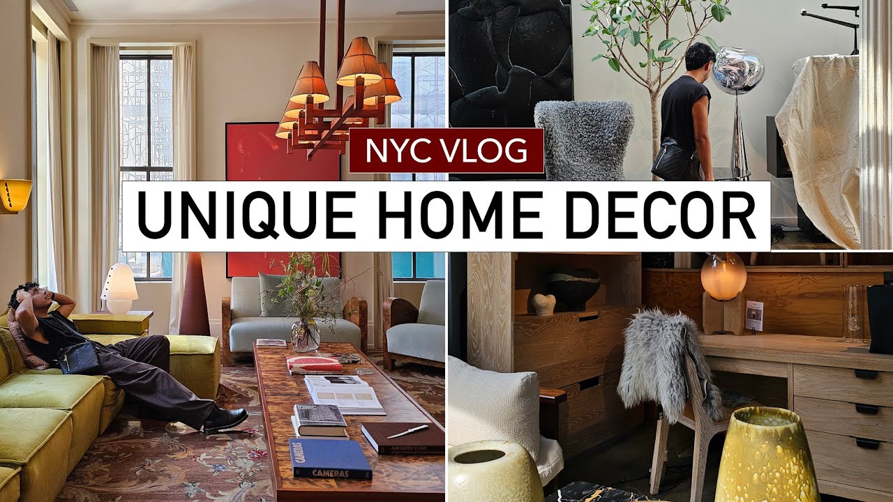 Home Decor VLOG: NYC interior design, the best decor, vintage shopping | Casa Refined Vlogs