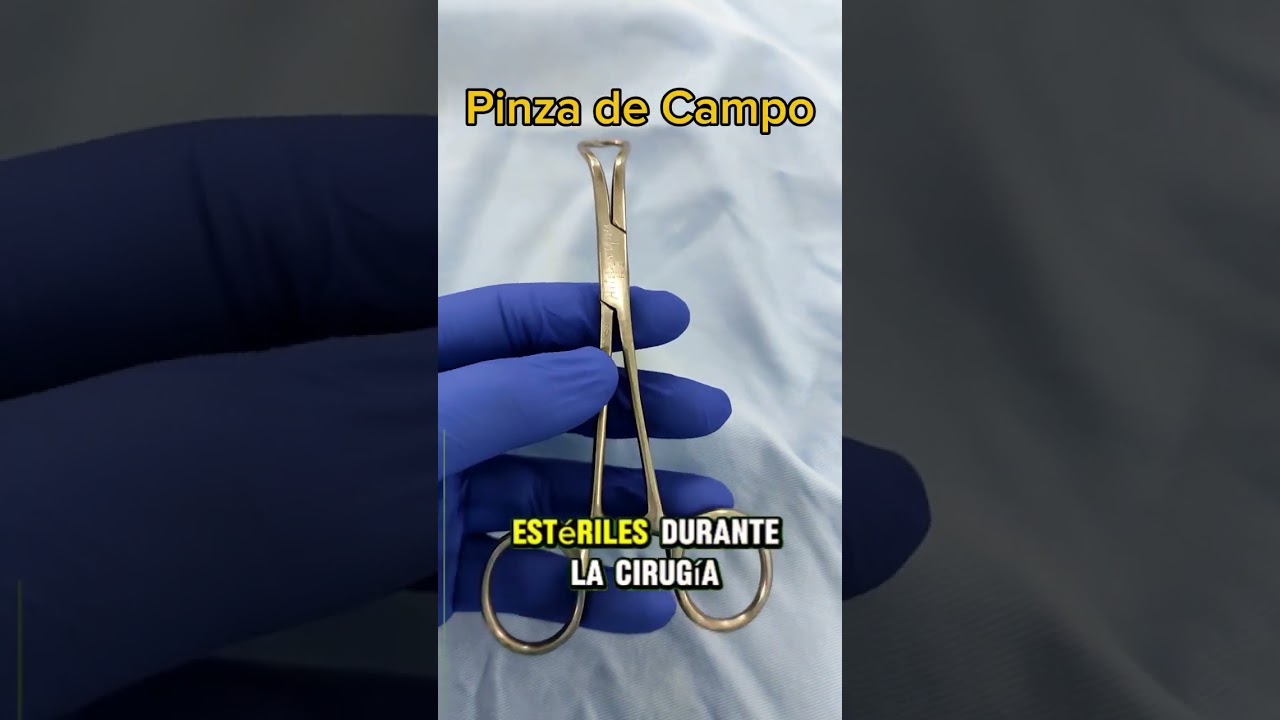 5 pinzas quir&uacute;rgicas Nivel 1 #enfermeria #instrumental #instrumentista