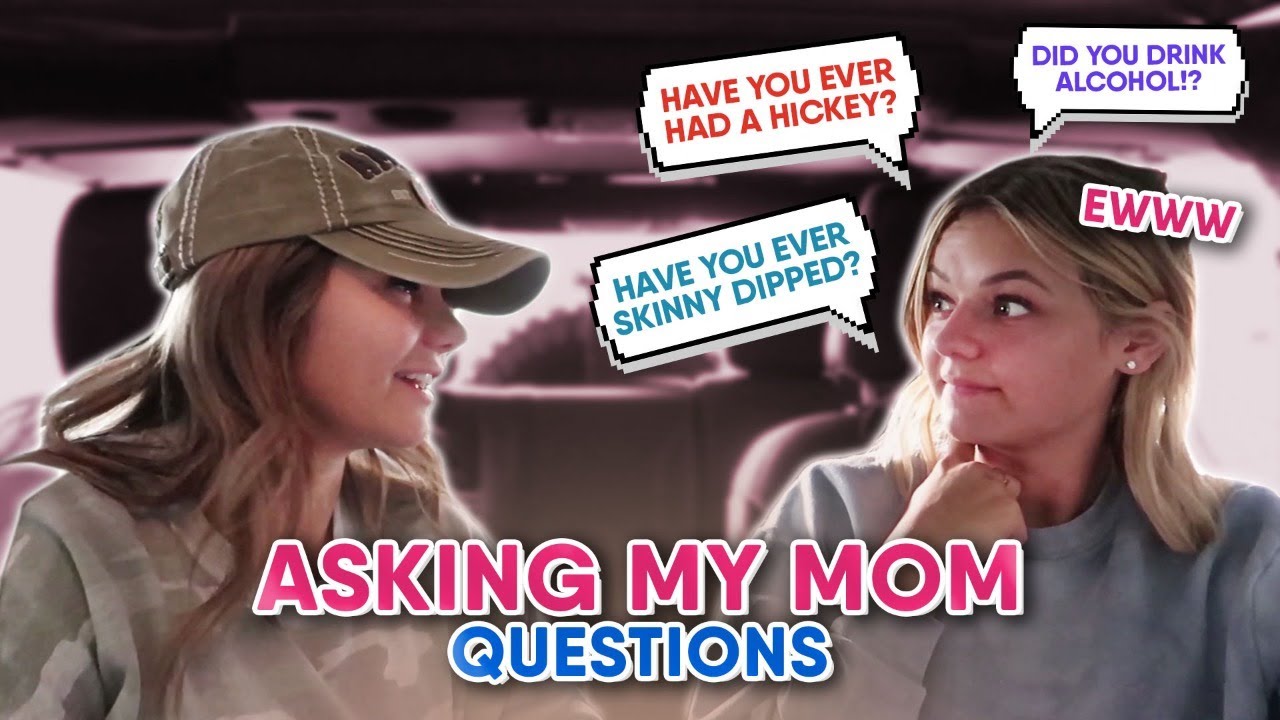 Asking My Mom Awkward Questions Teens Are too Afraid To Ask Theirs || Kesley Jade LeRoy