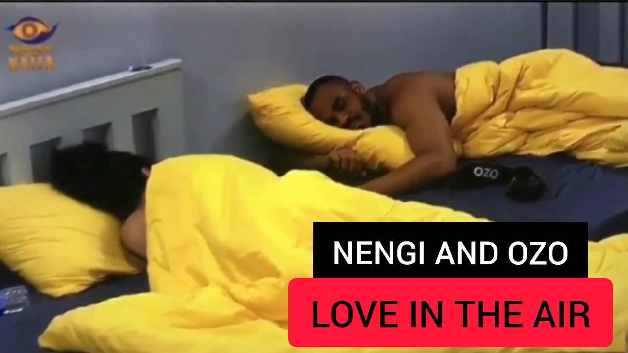 BIG BROTHER NENGI AND OZO IN BED| HOLDING HANDS, STARING| that's definitely love Bbnaija lockdown