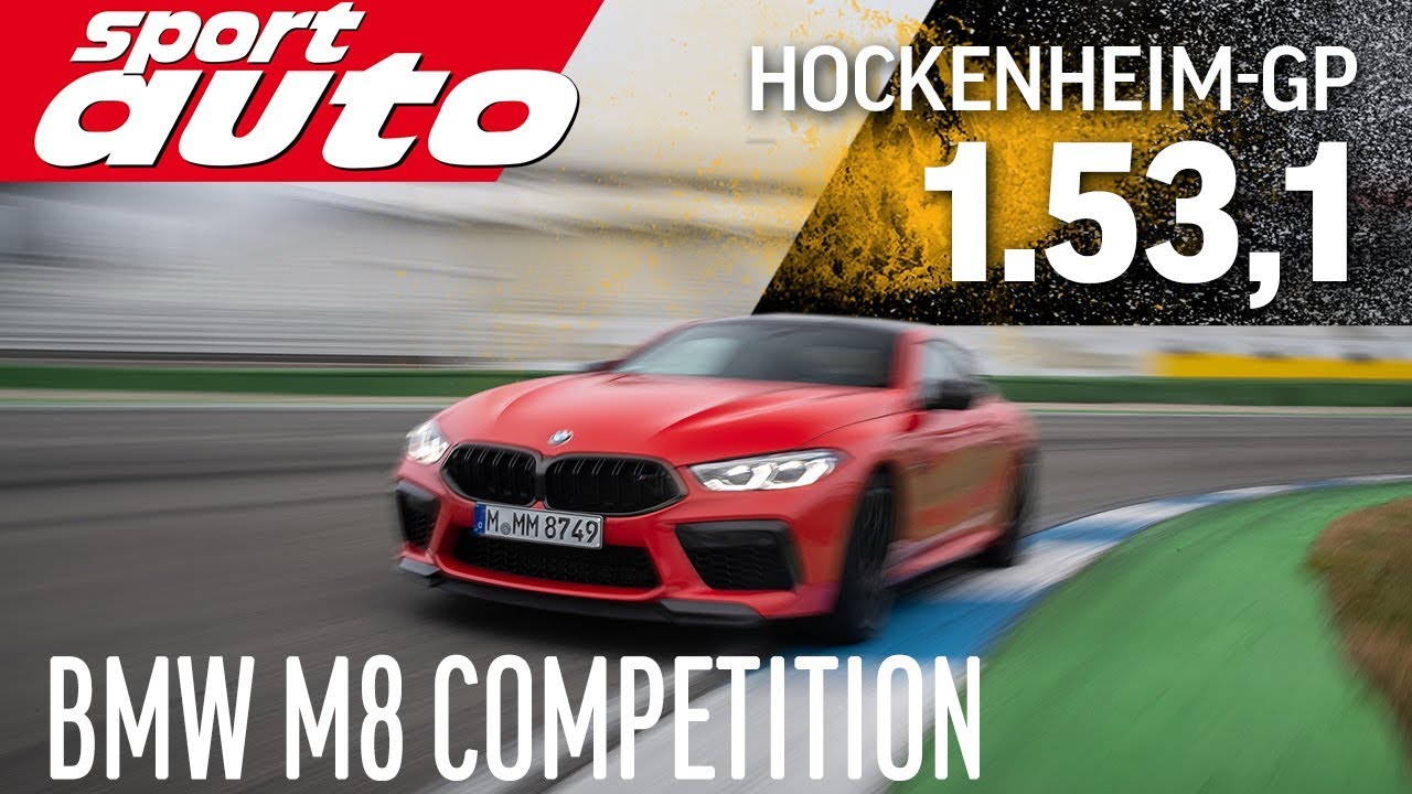 BMW M8 Competition | Hot Lap Hockenheim-GP | sport auto