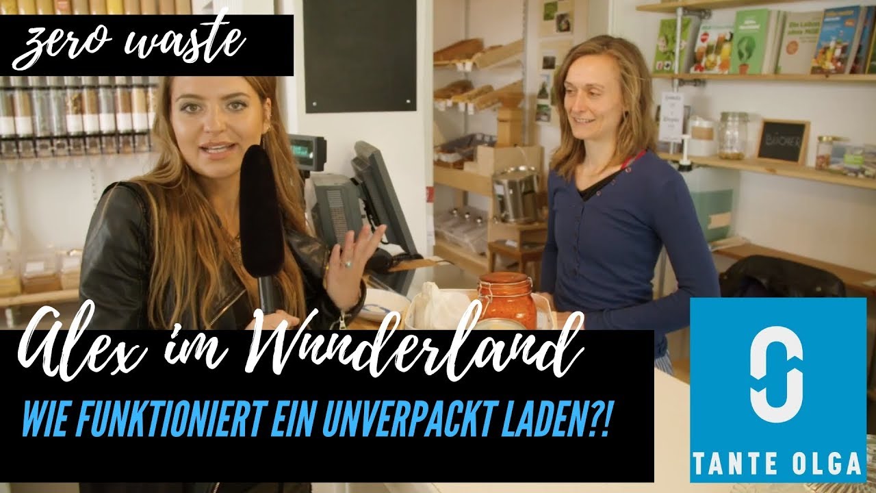 ZERO WASTE einkaufen - wie funktioniert ein unverpackt Laden?! Less Waste Nachhaltigkeit plastikfrei