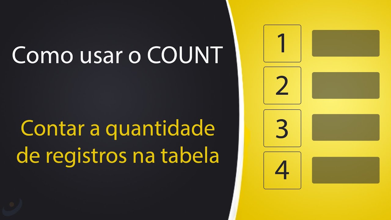 Como contar quantos registros tem na tabela do banco de dados com COUNT no MySQL e PHP