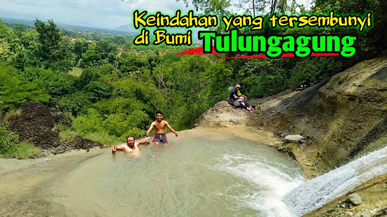 Air Terjun Coban Kromo Tulungagung,solusi berenang sambil menikmati indahnya alam