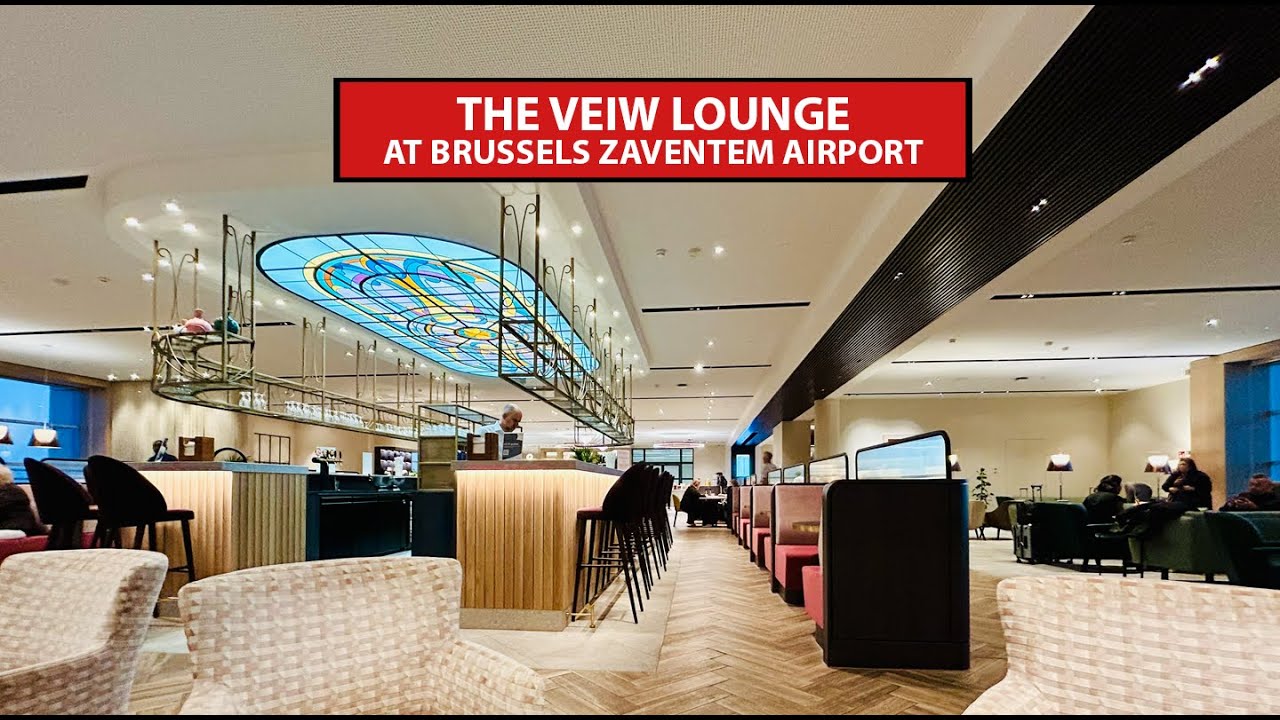The View Lounge at Brussels Airport