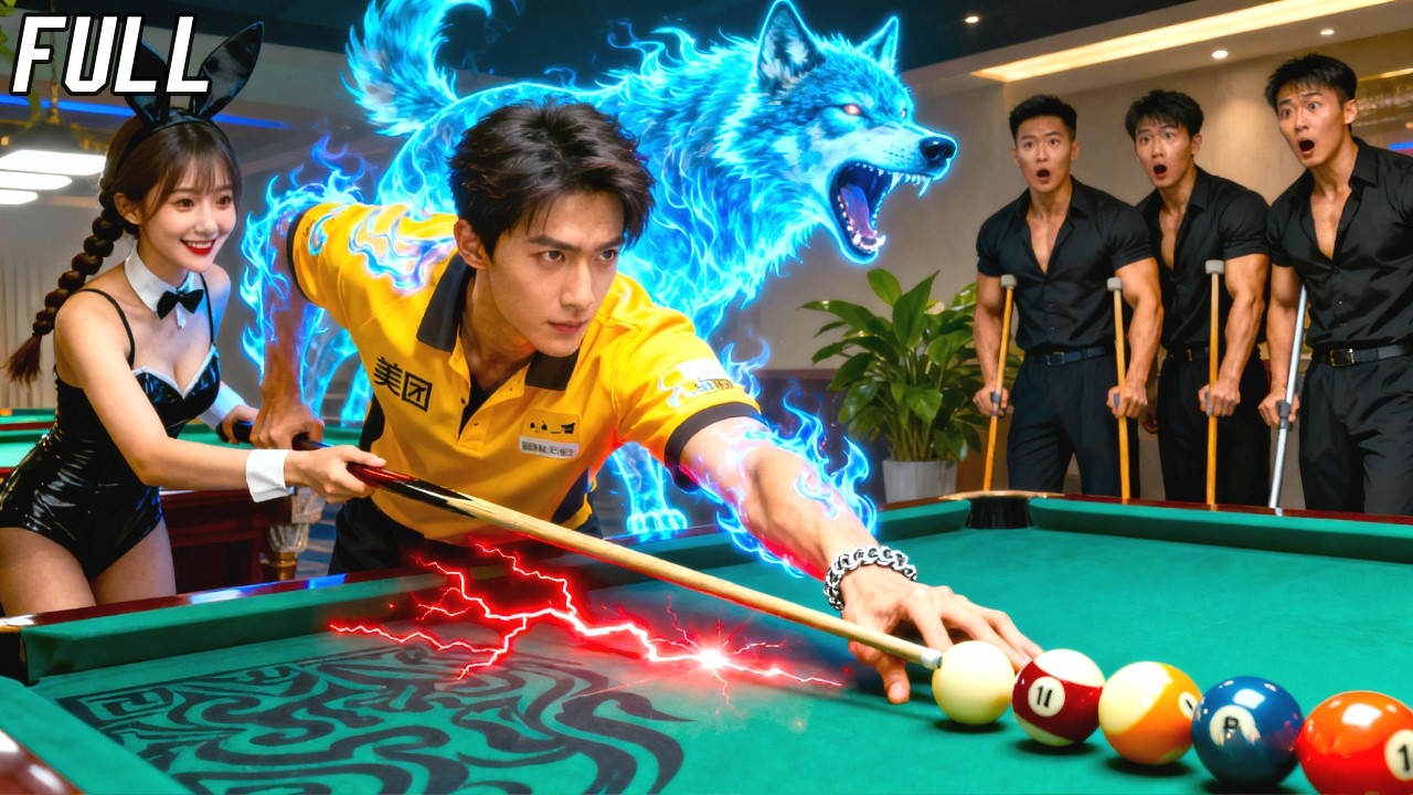 Le livreur fauché était un roi du billard🎱 Un coup, table vide🔥 Les stars le supplient de rejoindre!