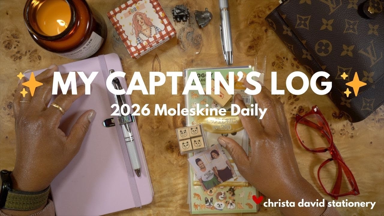 How I Use My Moleskine Daily Planner to Track & Archive My Days