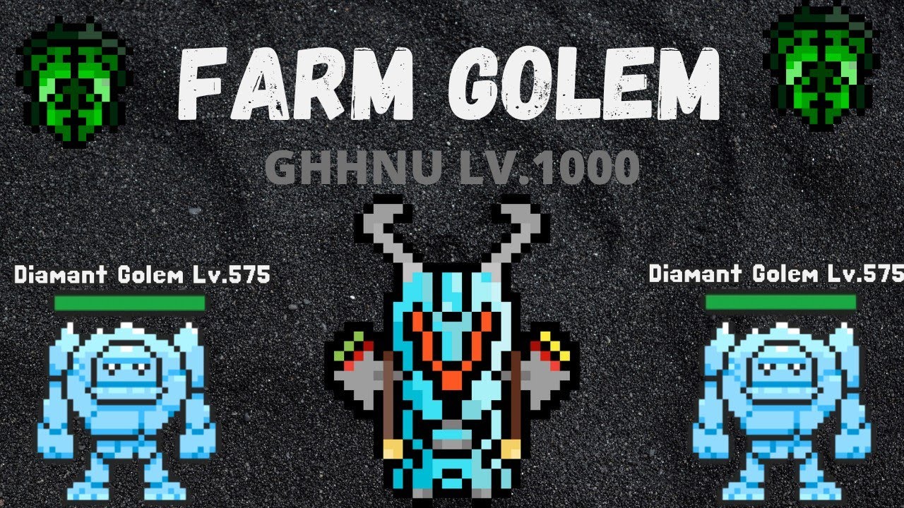 Farm Lava Golem// RUCOY ONLINE/ Ghhnu