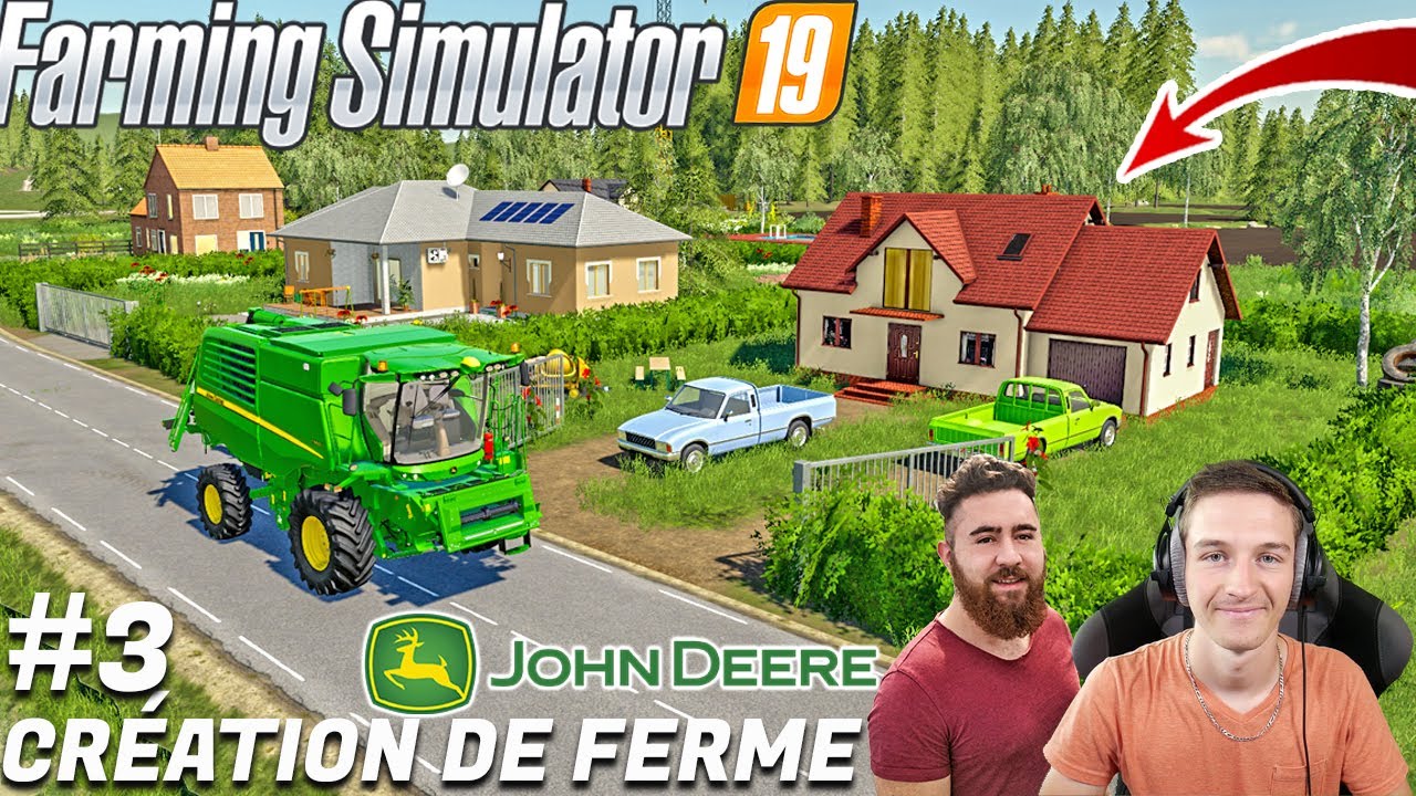 CRÉATION DE FERME #3 CONCESSIONNAIRE JOHN DEERE !