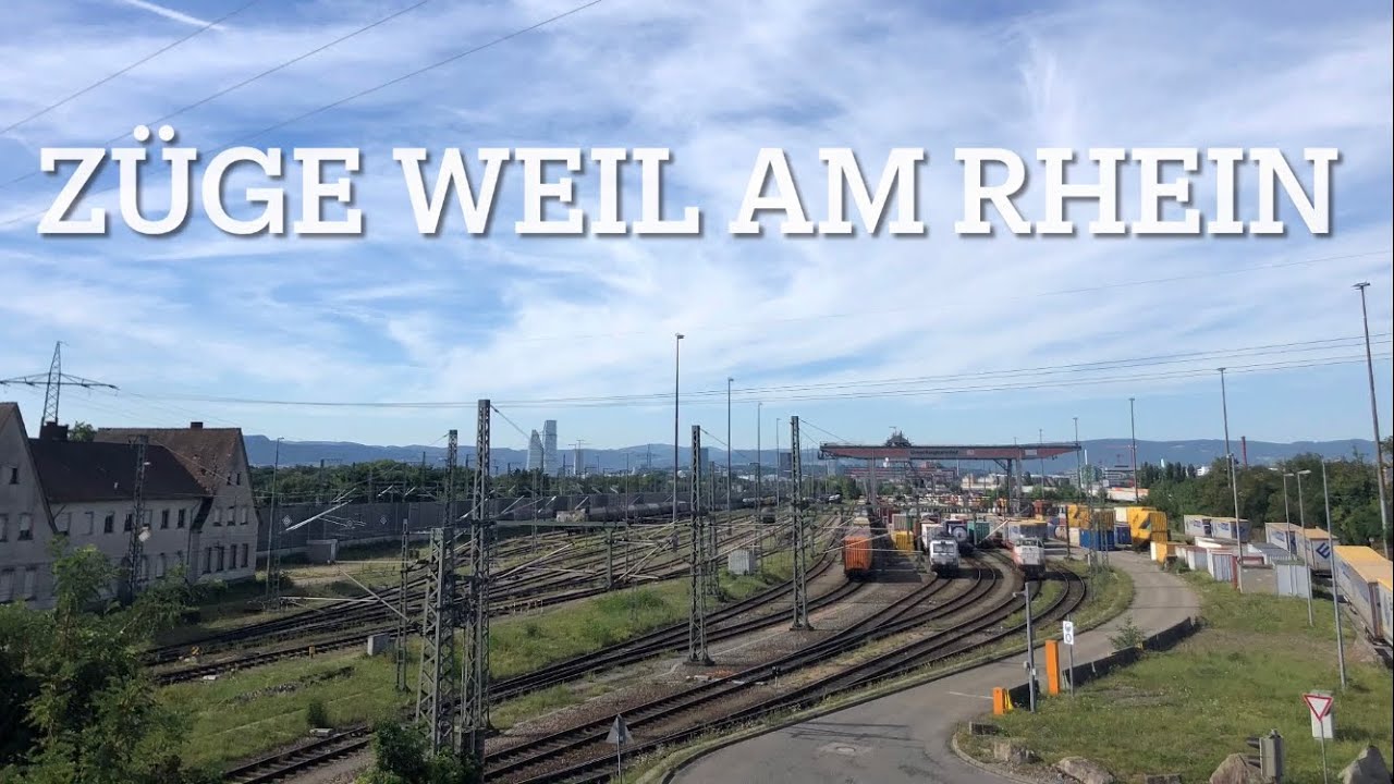 Züge am Bahnhof Weil am Rhein - 14-07-2022