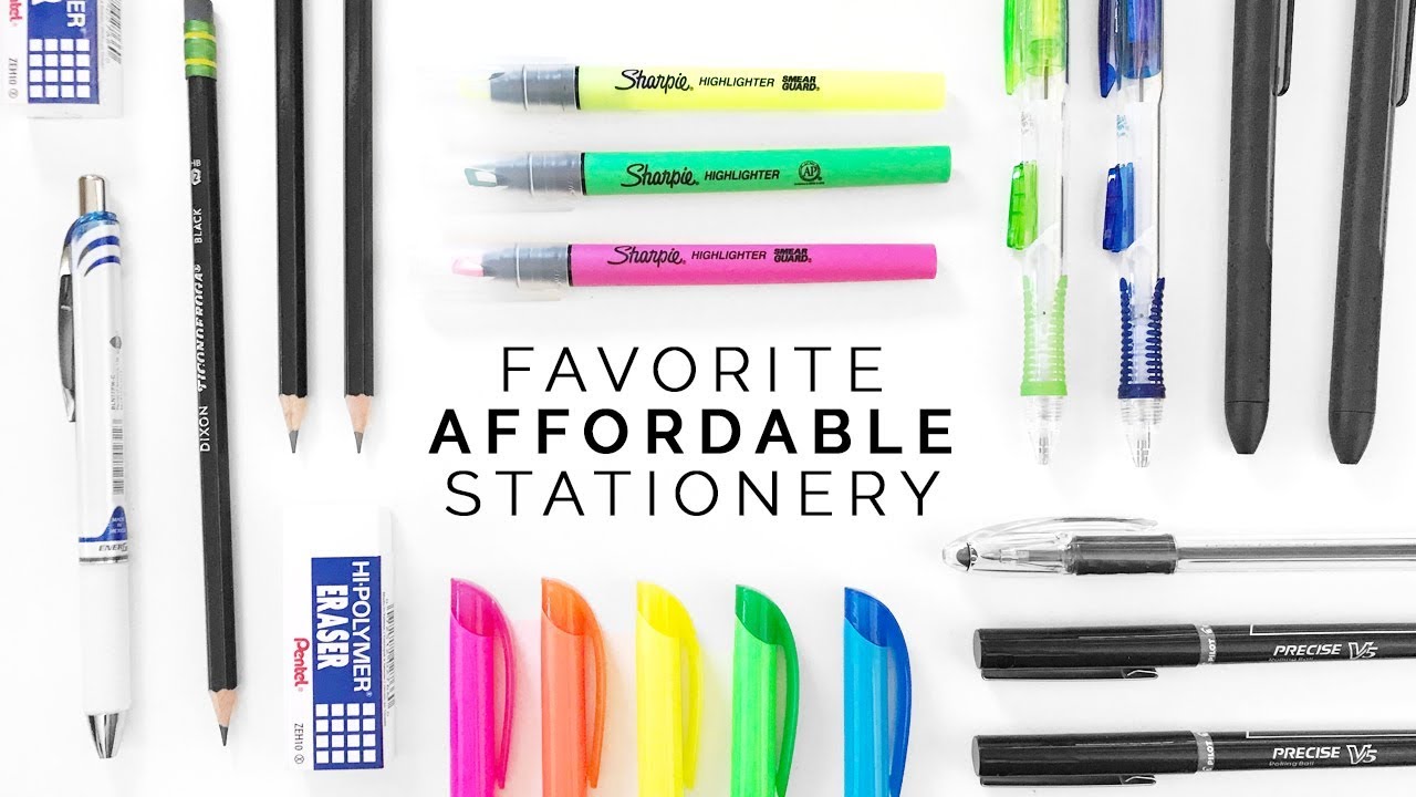the best affordable stationery 💸