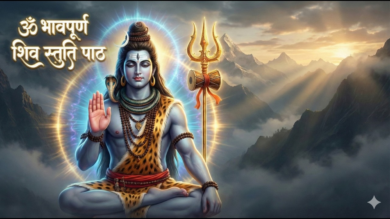 🕉️ Shiv Stuti | भावपूर्ण शिव स्तुति पाठ | Om Namah Shivaya