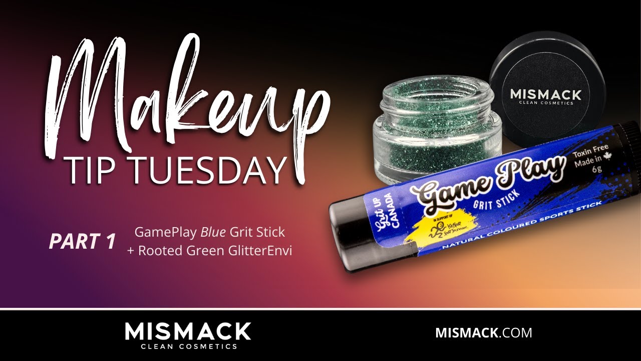 Makeup Tip Tuesday: Blue Eye Black as Eyeshadow with ROOTED Green Glitter | Part 1