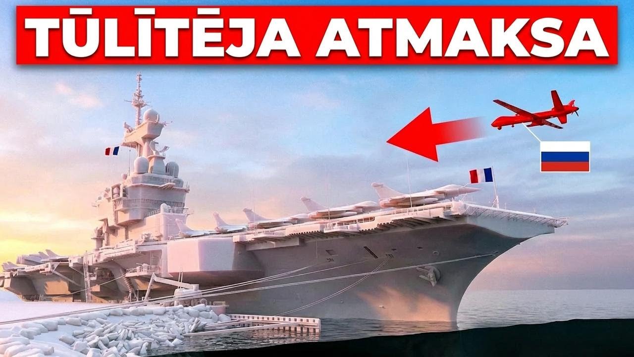 Krievija centās trāpīt Francijas aviācijas bāzes kuģim... Pēc tam Maskava palika kaunā