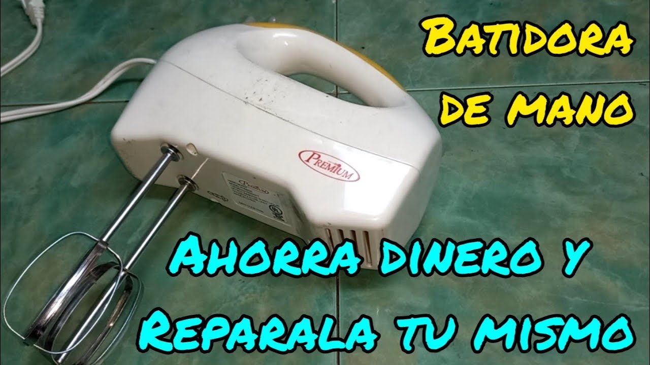 Reparación de batidora marca Premium. Reemplazo de engranajes