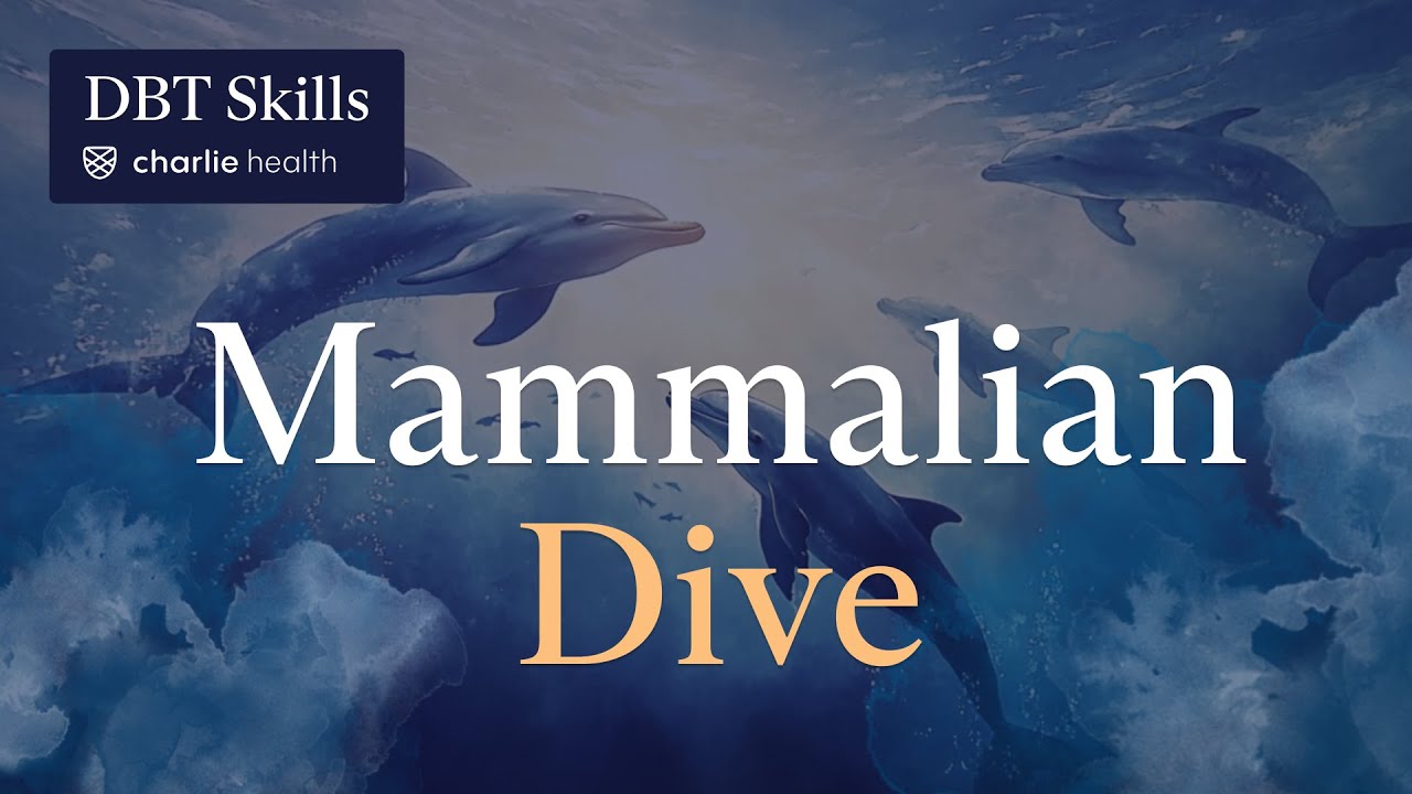 DBT Skills: Using the Mammalian Dive Reflex to Reduce Anxiety
