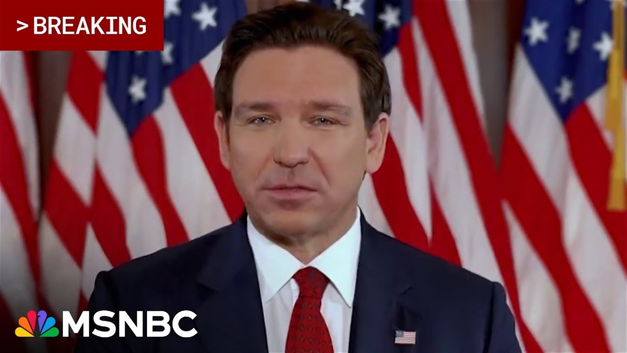 See Ron DeSantis end his 2024 run