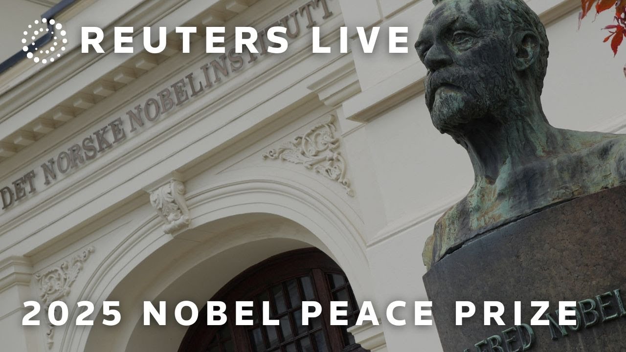 LIVE: Winner of the 2025 Nobel Peace Prize is announced