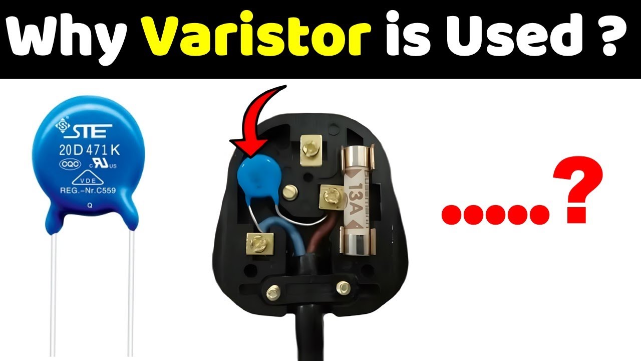 Why Varistor Is Used? MOV, Varistor and VDR Explained @TheElectricalGuy