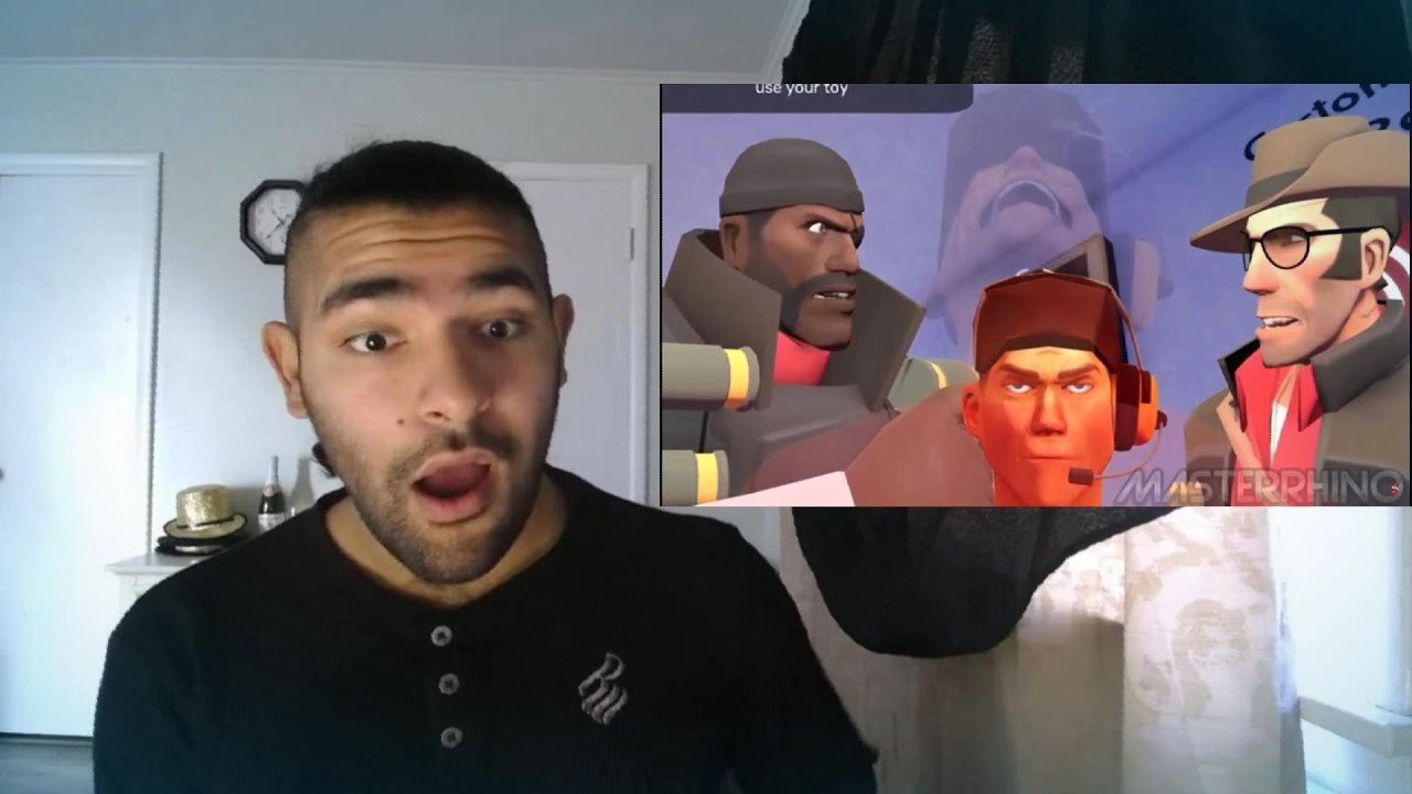 (TF2 AI/SFM) The Mercs Play Garten of Banban 2 REACTION!!!