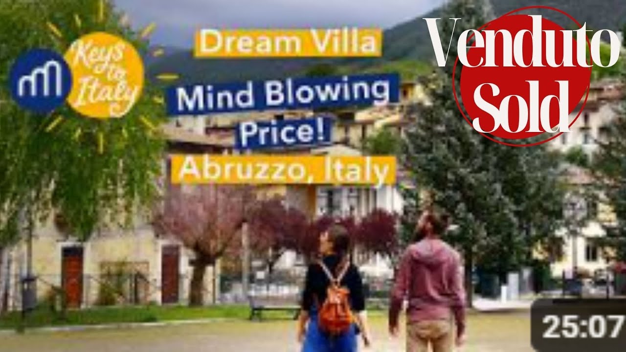 Mind-blowing price for this gorgeous villa in Italy SOLD