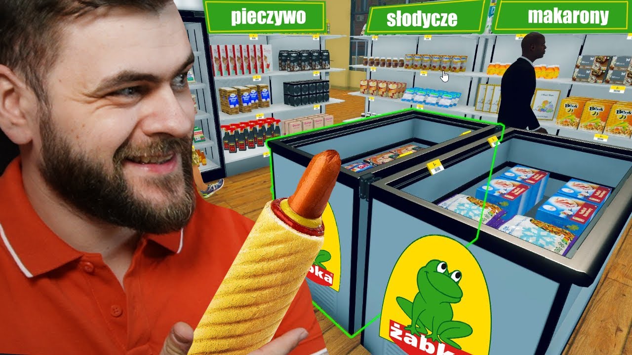 Symulator pracy w Żabce - Supermarket Simulator (#1)