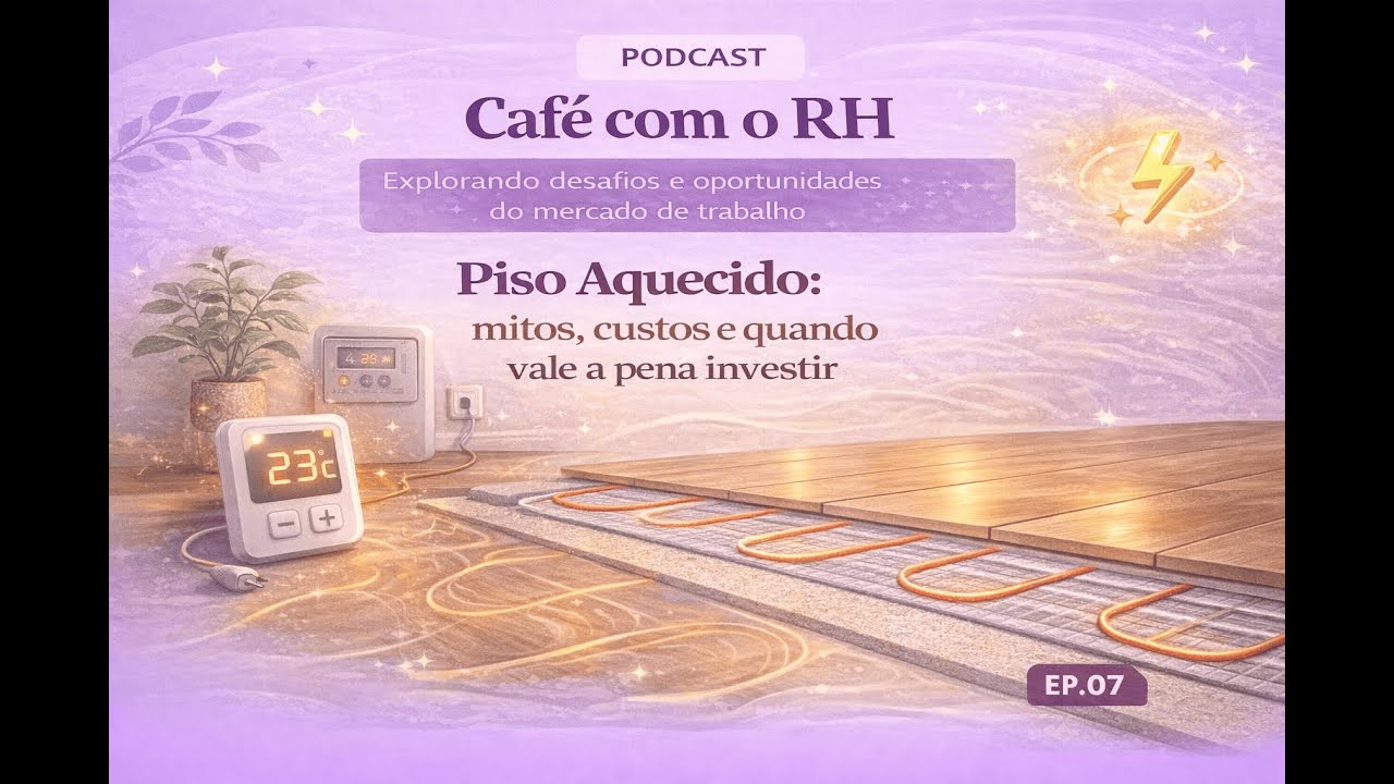 Piso aquecido: mitos, verdades e o que ninguém te conta | Vesta & Arquiteta Veronica Fraga