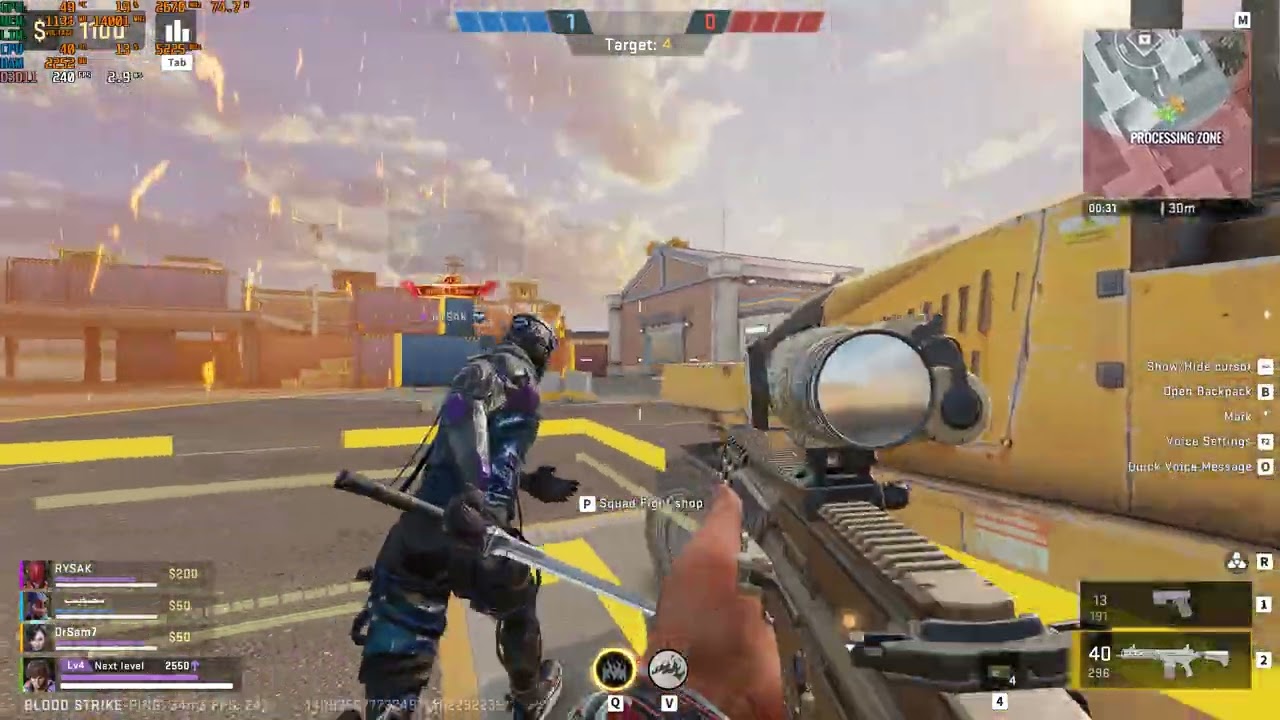 Blood Strike. TEAM DEATH MATCH, MVP. 