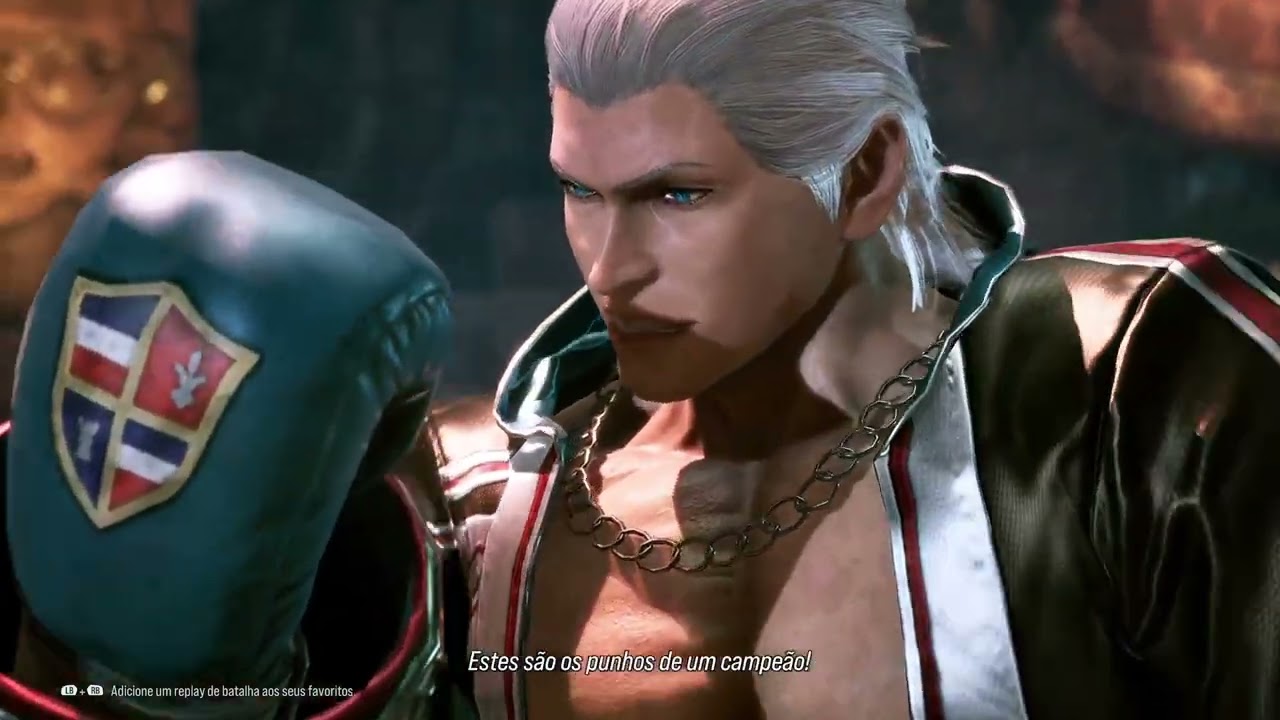 Tekken de cria - Steve x King (Tekken god)