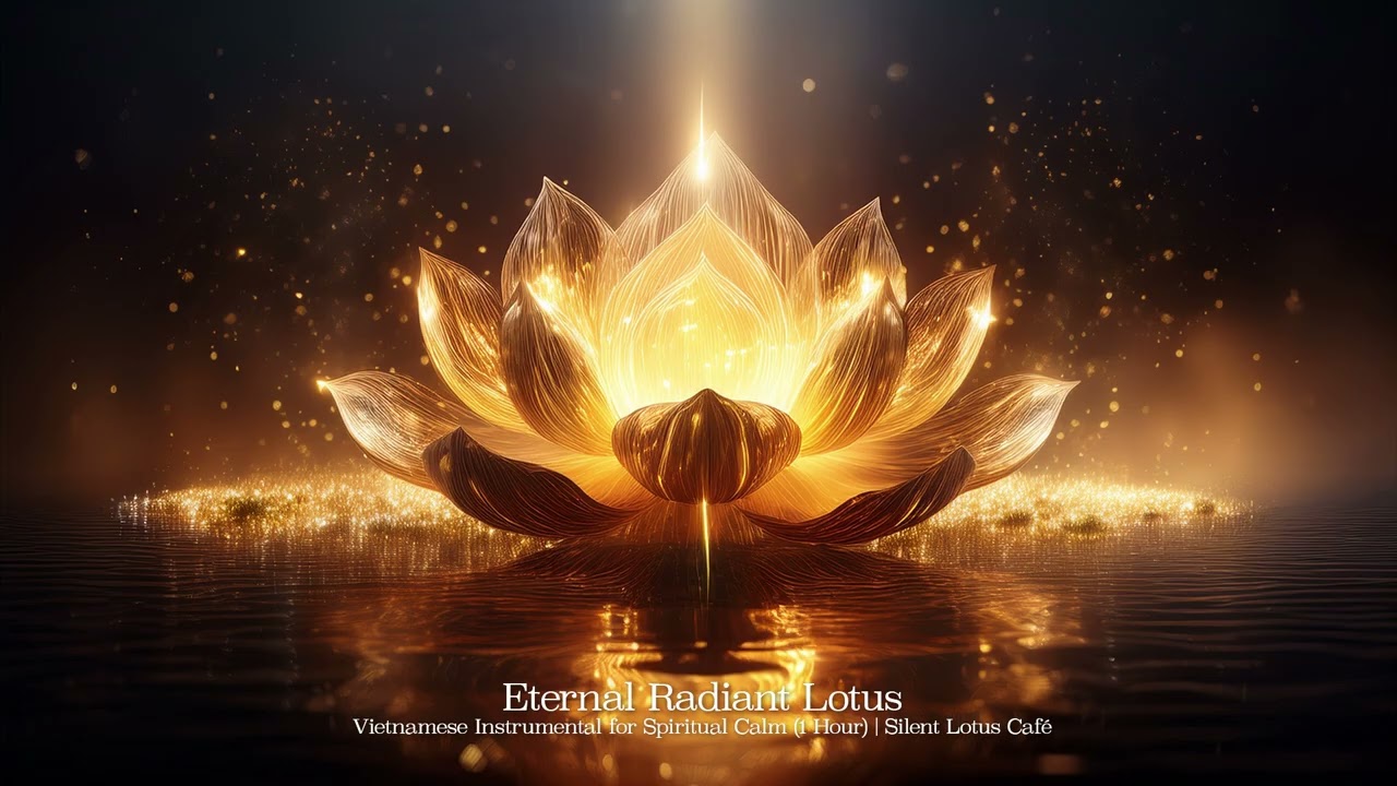 Eternal Radiant Lotus 🪷 Vietnamese Ambient for Spiritual Calm (1 Hour) | Silent Lotus Café