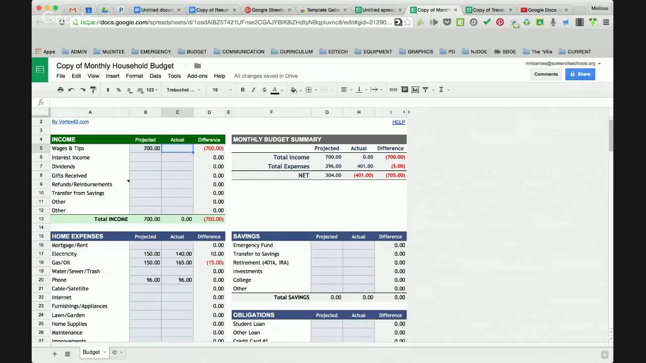 Google Sheets: Template Gallery Add On